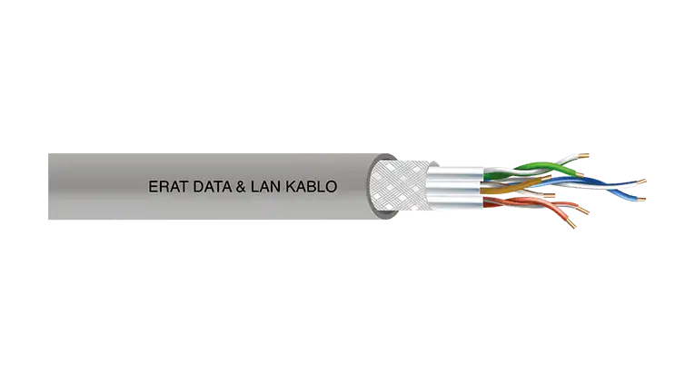 CAT 7A S/FTP 22 AWG 1000 MHz Data Kablo