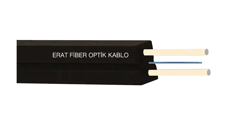 FTTH Drop Fiber Optik Kablo - FRP