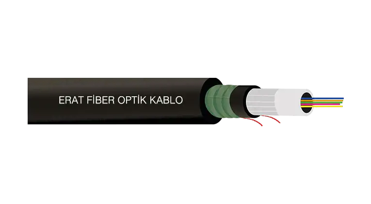 SLT-DJCSA-LSZH/HFFR-PE Fiber Optik Kablo
